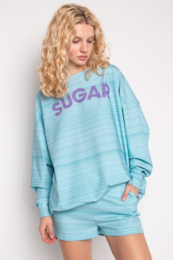 Boogie Marionette turquoise sweater