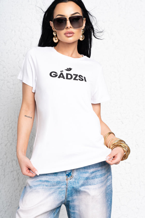 Gádzsi Keith Czukormadár Gypsy fehér póló