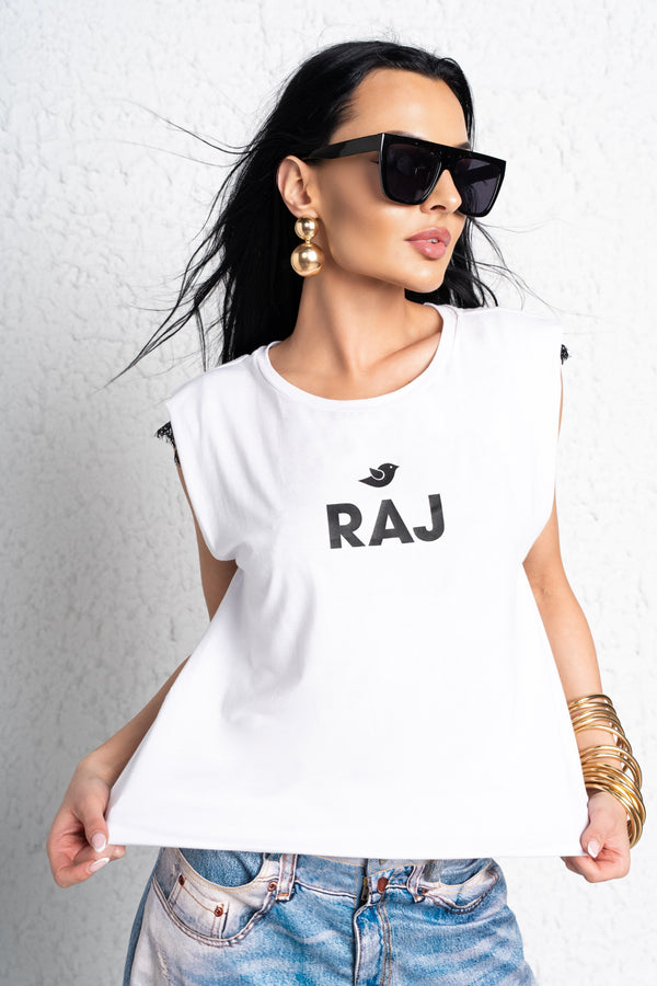 Raj Klausa Czukormadár Gypsy fehér póló
