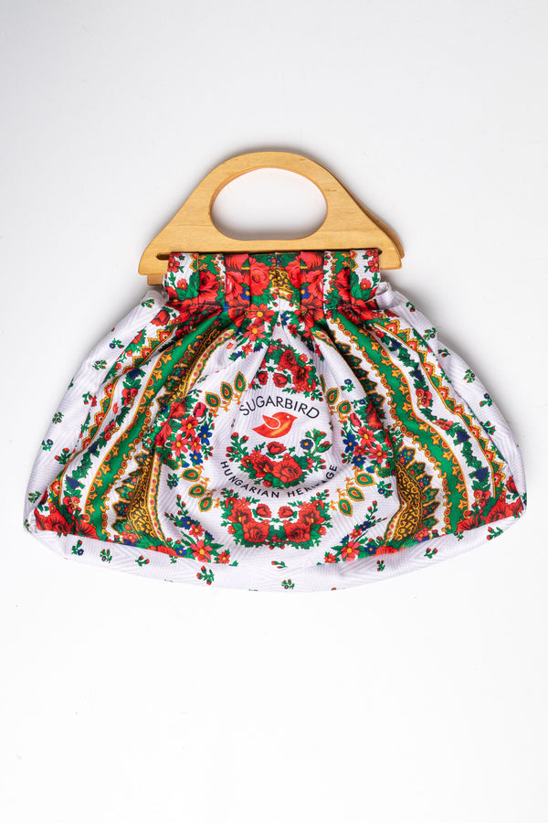 Karol <tc>Czukormadár</tc> Gypsy white bag