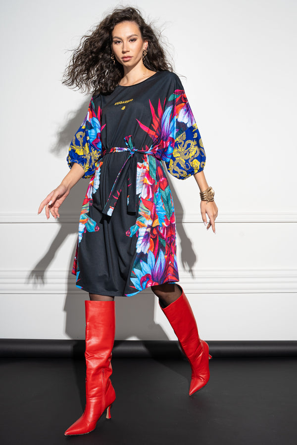 Dorell Luna Jardinette Black ruha