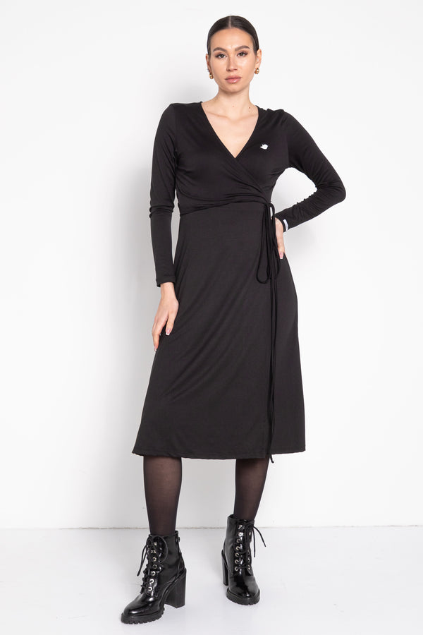 Reby Basic Logo fekete ruha