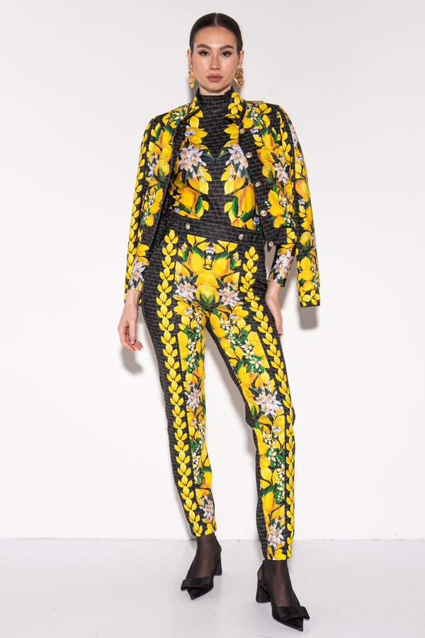 Olina Gold Lemonade pants