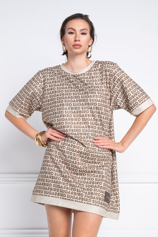 Gelis Small Logo Beige tunika