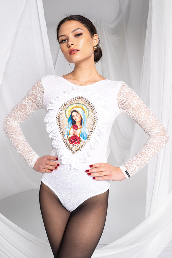 Melina Viva Maria white bodysuit