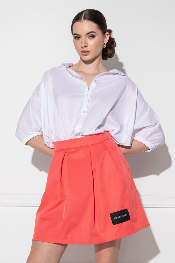 Ricotta casual coral skirt
