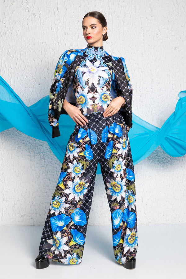 Symbo La Vie En Fleur nadrág