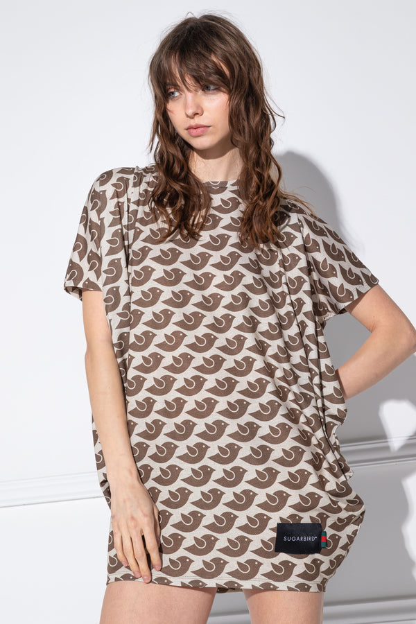 Flus plus bird tunika
