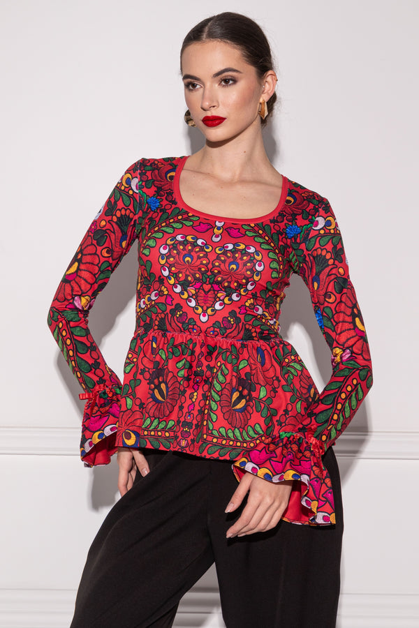 Paka Matyó Love blouse