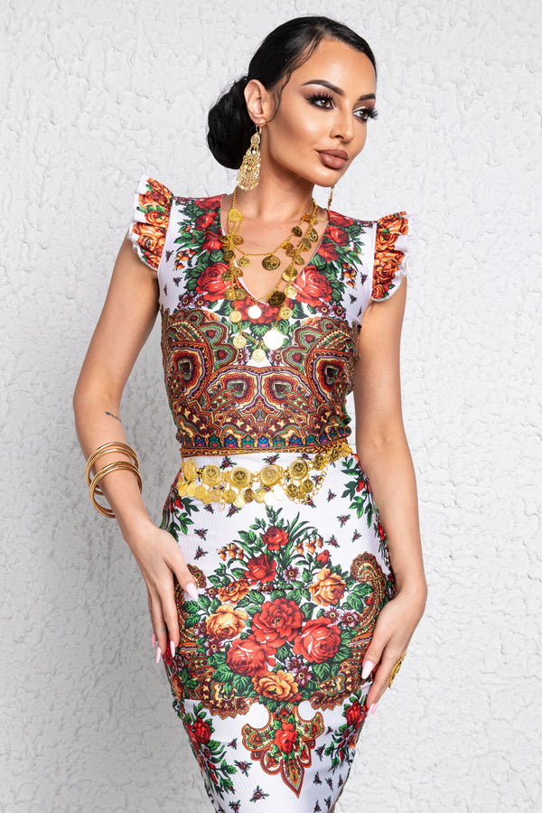 Harony Gypsy fehér ruha