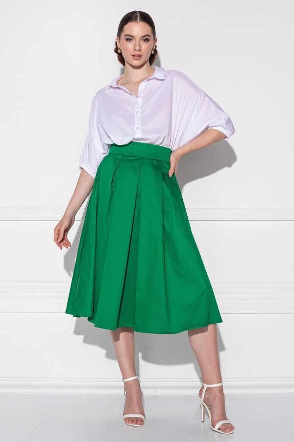 Carry casual green skirt