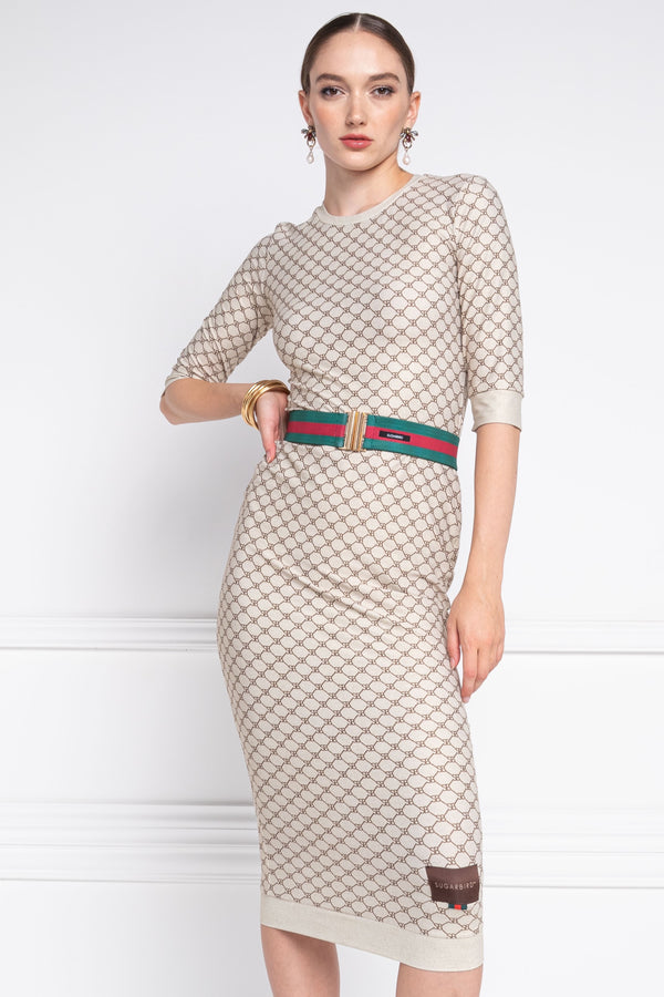 Romahi Rombus Beige ruha