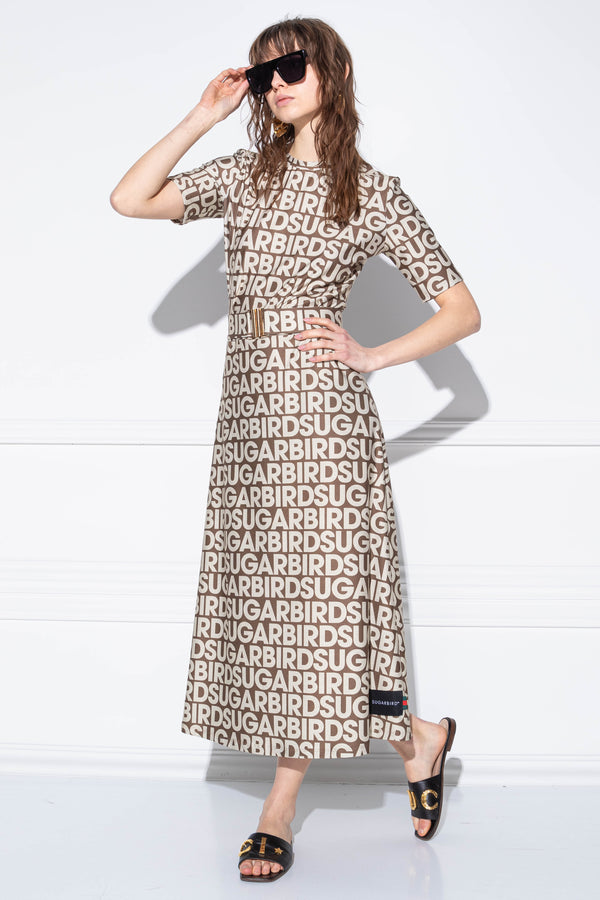 Tilla Big Logo dress