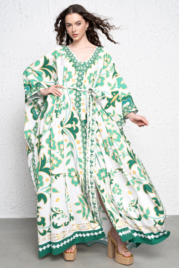 Bisna Porcelain Green ruha