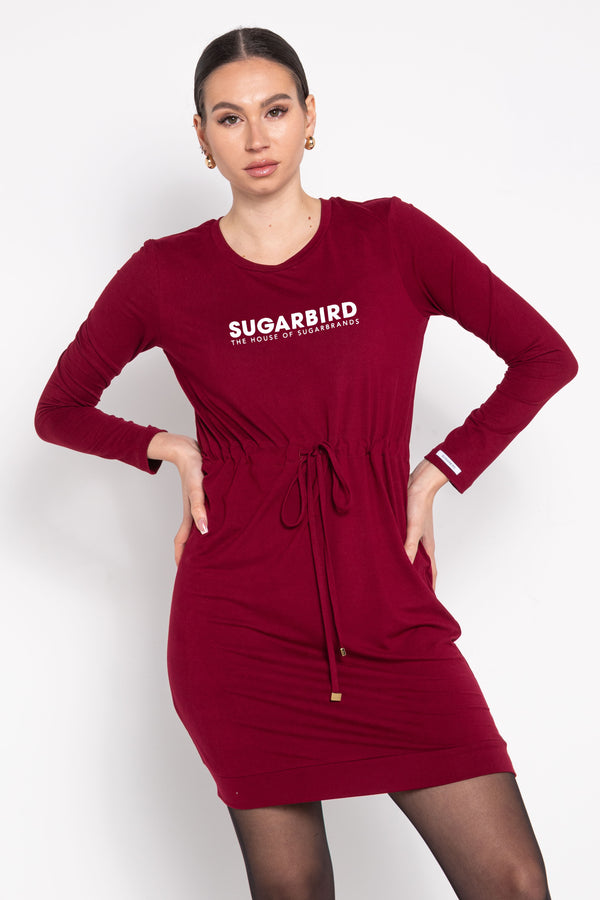 Nanni Basic Logo burgundy ruha