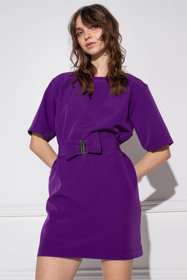 Galla Color Casual Dark Purple Tunika
