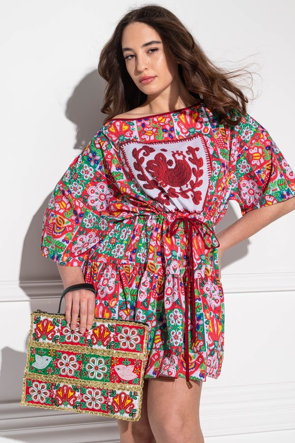 Mini Kalotaszeg Printed tunic