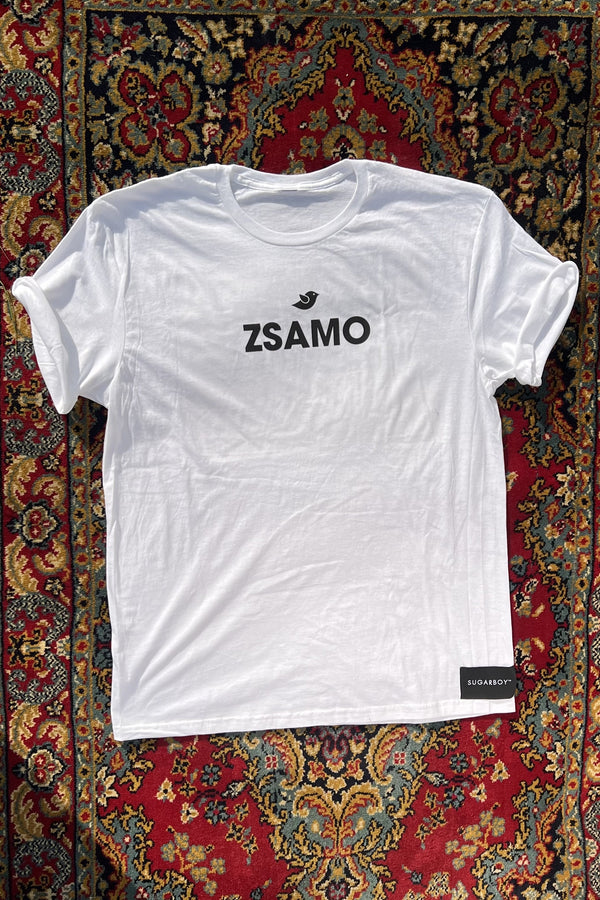 Zsamo <tc>Czukormadár</tc> Gypsy Man white t-shirt