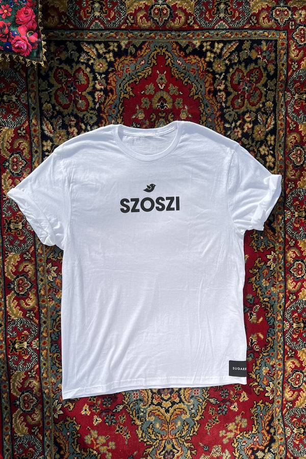 Sozi <tc>Czukormadár</tc> Gypsy Man white t-shirt