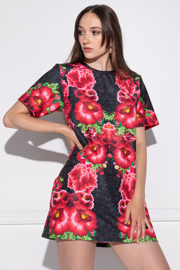 Gelis <tc>Frida</tc> Rose Black <tc>tunic</tc>