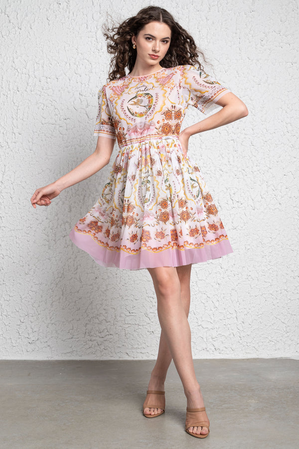 Itto-Jozefa Porcelain Rosegold ruha