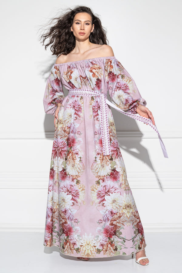 Copacabana jardinette pink dress