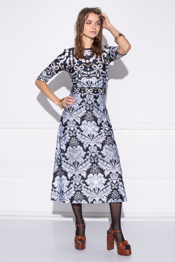 Tilla Gerbeaud Silver dress