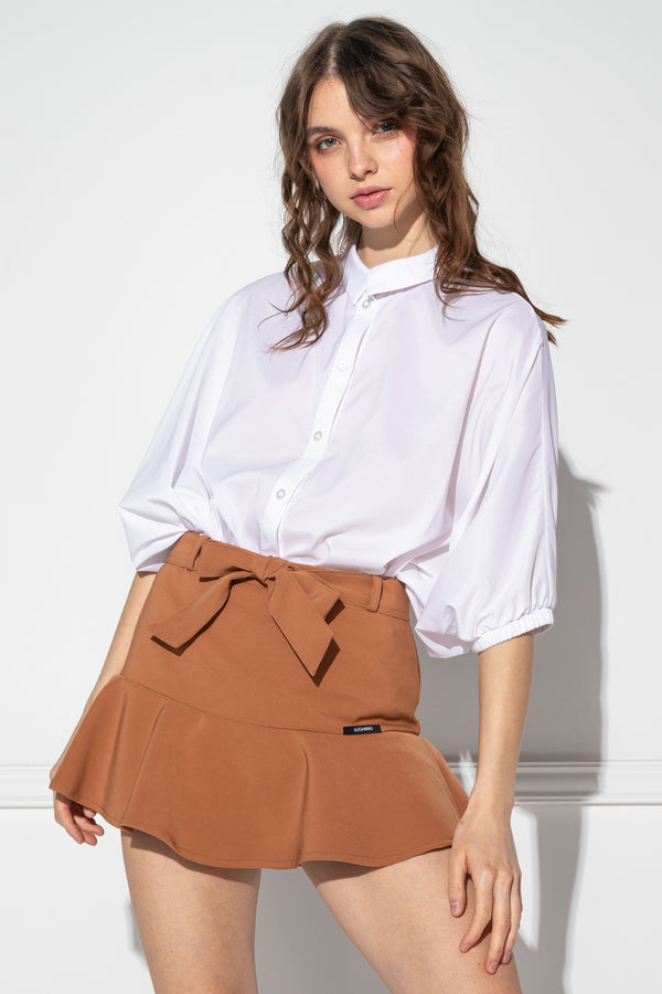 Joris color casual brown short