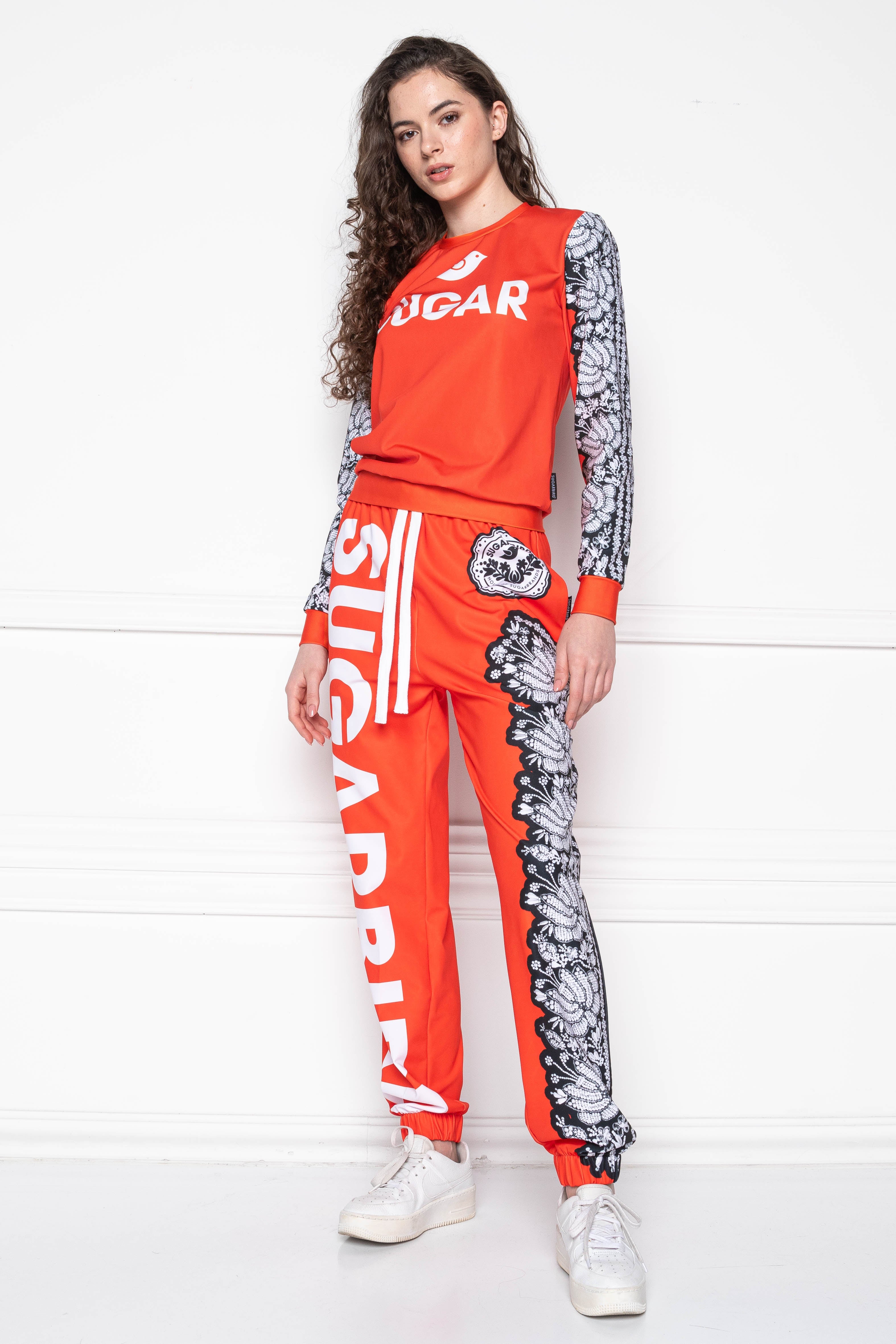 Fofi Taskis Fofi Color Monogram orange pulover – Sugarbird EU