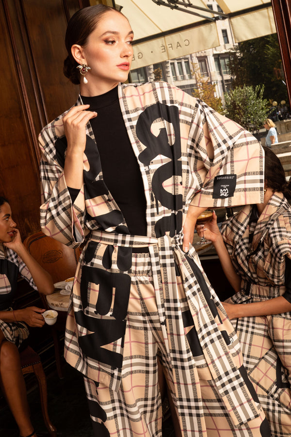 Yerta Short London Queen kimono