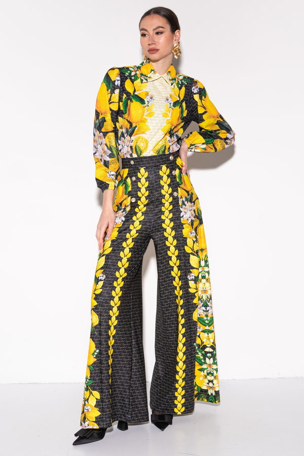 Pamuka Gold Lemonade blouse