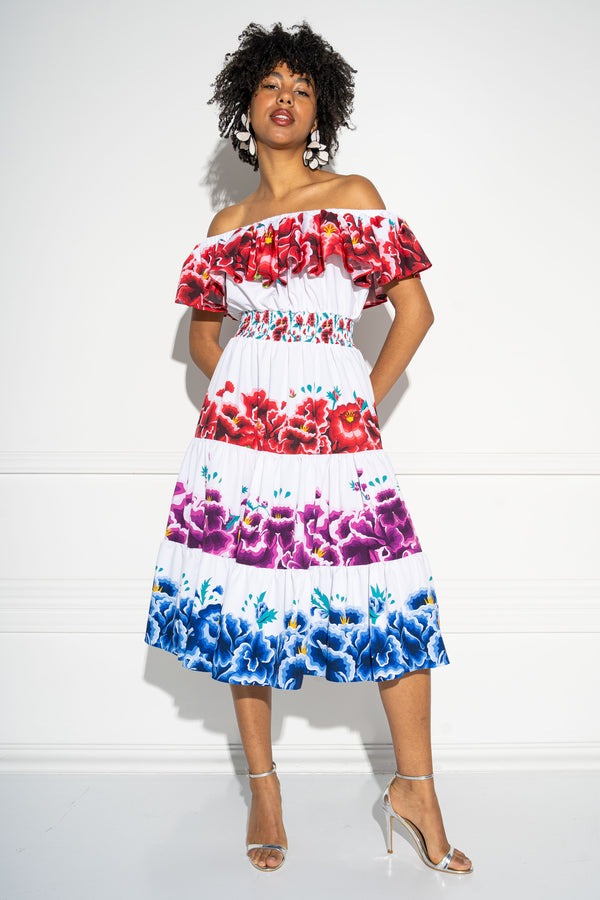 Fabony Frida White ruha
