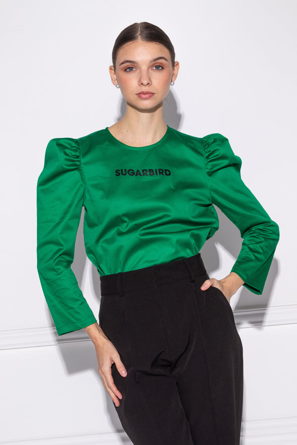 Pupil Basic green blouse