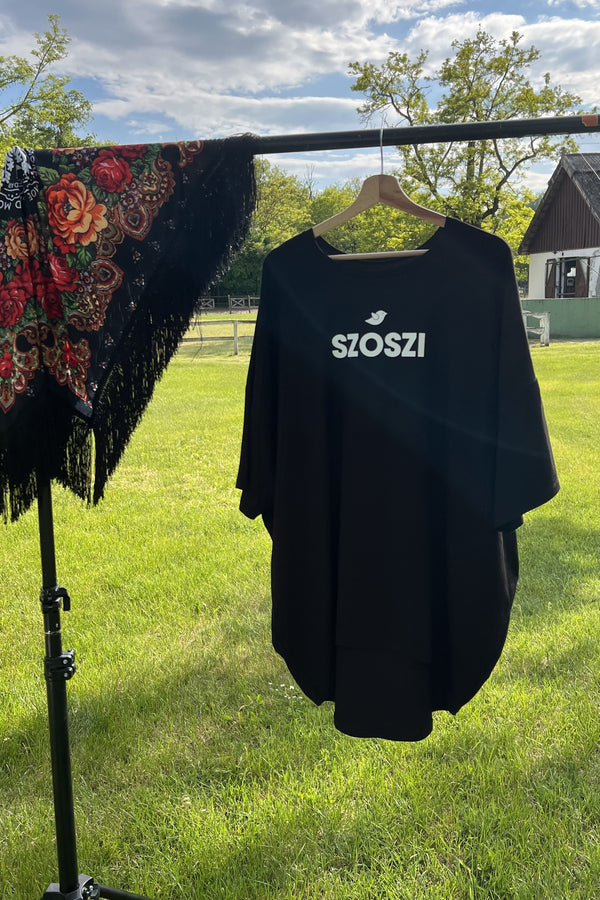 Sozi Pihe <tc>Czukormadár</tc> Gypsy black tunic