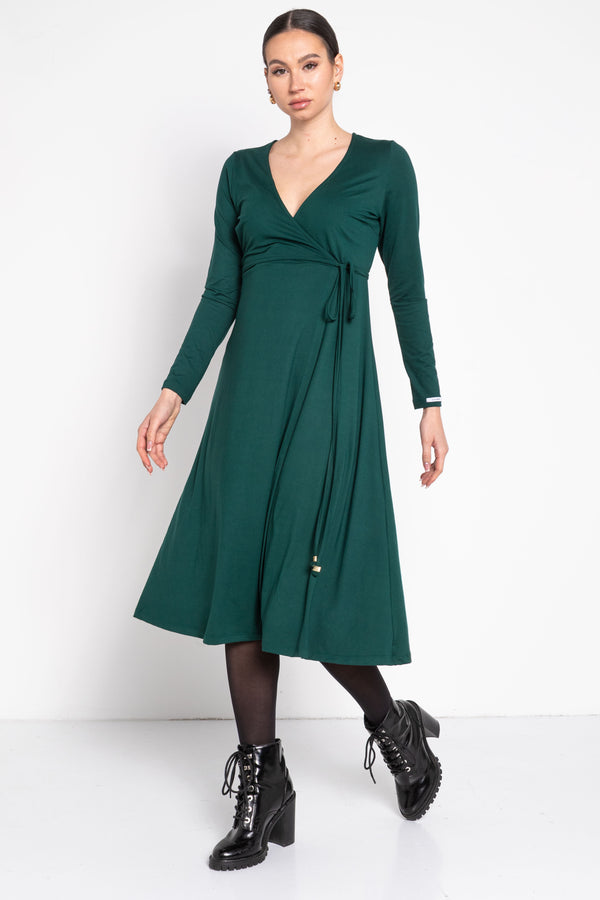 Reby Basic zöld ruha