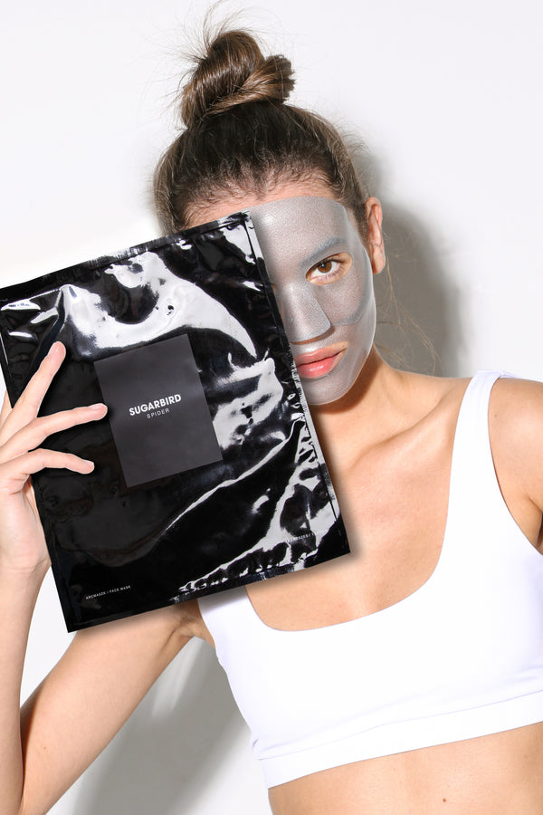 Spider Face Mask paper package-free