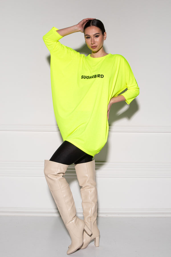 <tc>Pihe</tc> Basic Color neon <tc>tunic</tc>
