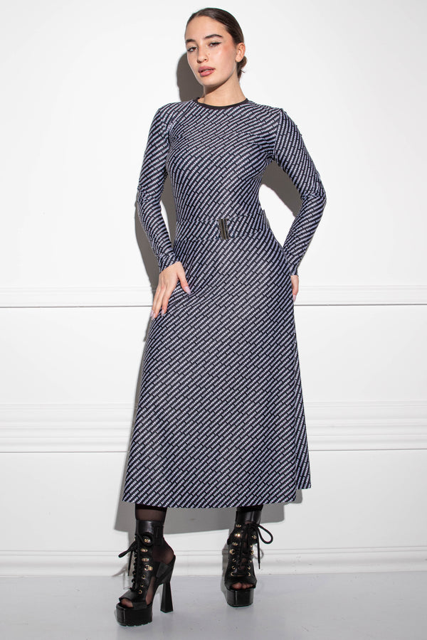 Tilla monogram buzz dress