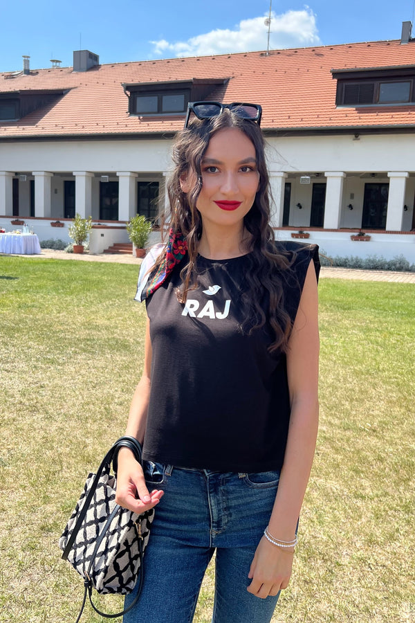 Klaus <tc>Czukormadár</tc> Gypsy black t-shirt