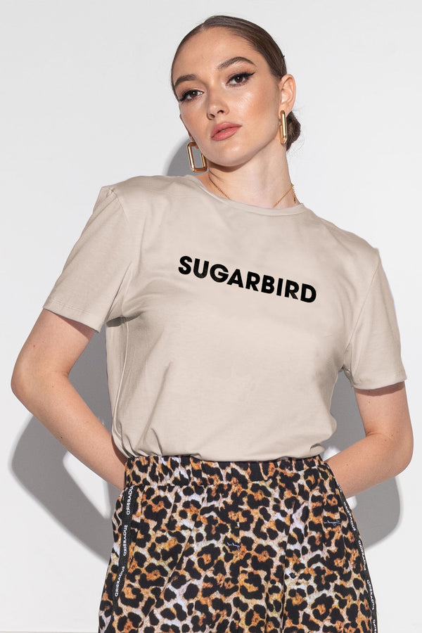 <tc>Makson</tc> Basic Color ecru t-shirt