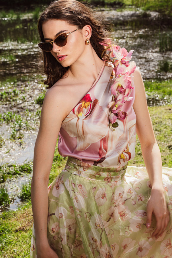 Joell la vie en orchid skirt