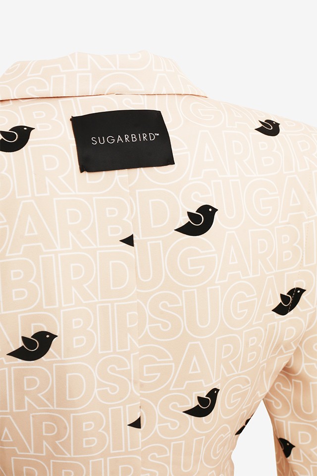 Kreina Sugarbird Monogram blazer-10