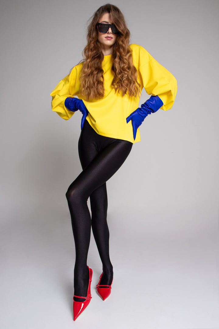 Ziana sárga pulóver-2