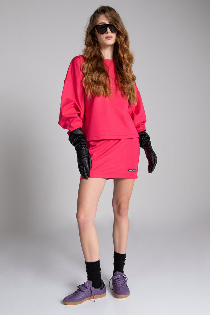 Ziana pink pulóver-4