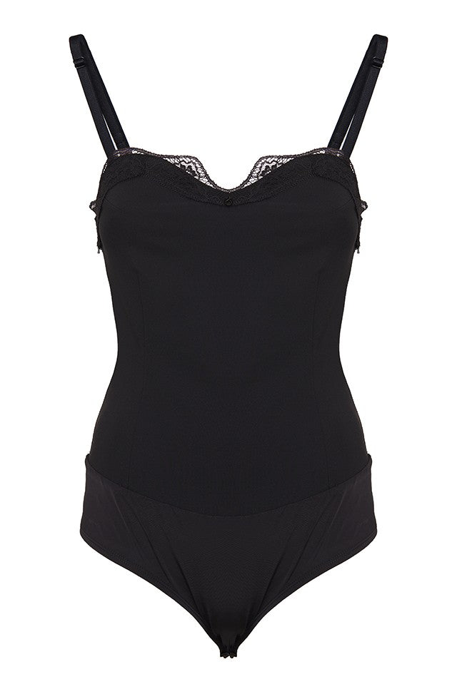 Wezary Lace bodysuit - LC22SS2813602-XS